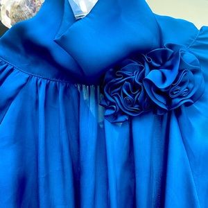 Love notes brand extra large one of a kind tunic top. Sash included